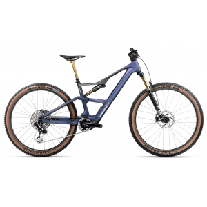 Orbea | Rise Sl M-Ltd 630W 20Mpg E-Bike 2025 Tanzanite Carbon View - Carbon Raw Xl