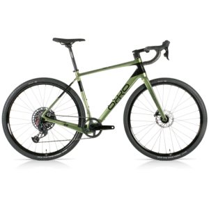 Orro Terra C Rival eTap AXS Mullet Gravel Bike - Metallic Green / Large / 54cm