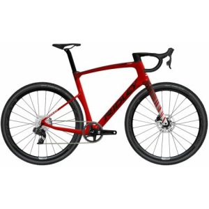 Ridley Kanzo Fast Rival AXS Carbon Gravel Bike - Red / White / Black Metallic / S