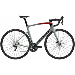 Ridley Noah Disc 105 Carbon Road Bike - 2022 - Grey / Red / Black / L
