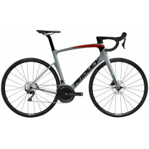 Ridley Noah Disc Ultegra Carbon Road Bike - 2022 - Grey / Red / Black / S