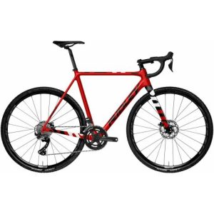 Ridley X-Night SL Disc GRX800 DI2 Carbon Cyclo-cross Bike - 2022 - Red / White / Black / 48