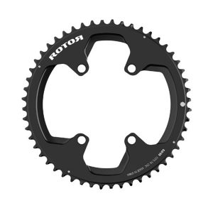 Rotor Round 110 Bcd Outer Chainring Zwart 46t