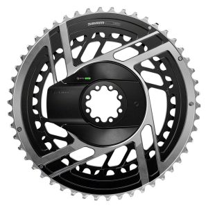 SRAM RED AXS Chainring Power Meter Kit (Black/Silver) (2 x 12 Speed) (E1) (Inner & Outer) (46/33T) (