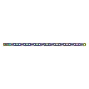 SRAM RED AXS Flattop Road Chain (Rainbow) (12 Speed) (126 Links) (w/PowerLock) (E1) (2024)