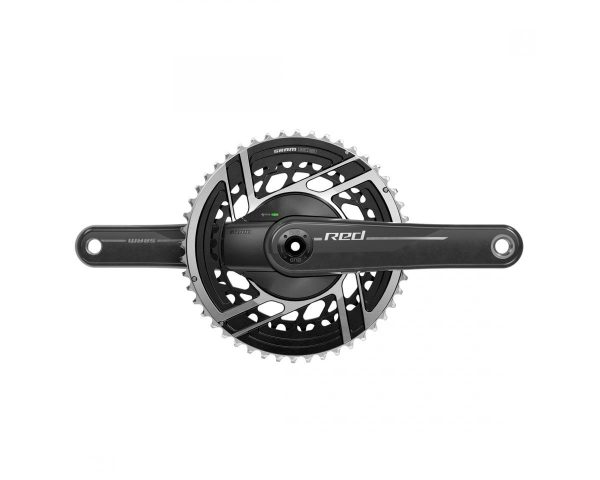 SRAM RED AXS Power Meter Crankset (Natural Carbon) (2 x 12 Speed) (E1) (160mm) (50/37T) (DUB Spindle