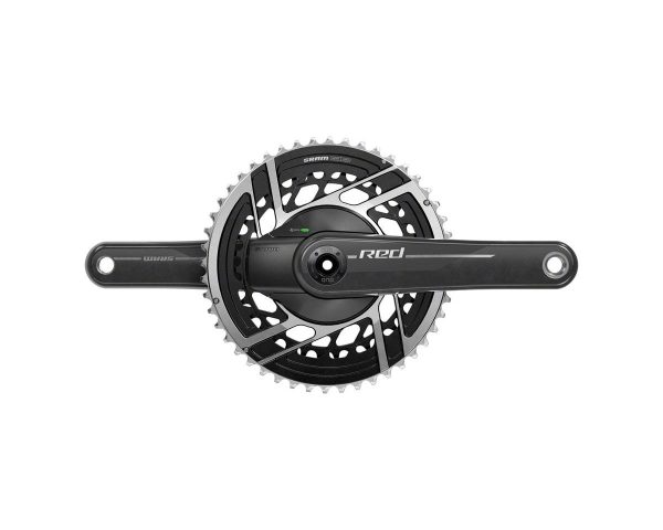 SRAM RED AXS Power Meter Crankset (Natural Carbon) (2 x 12 Speed) (E1) (165mm) (48/35T) (DUB Spindle