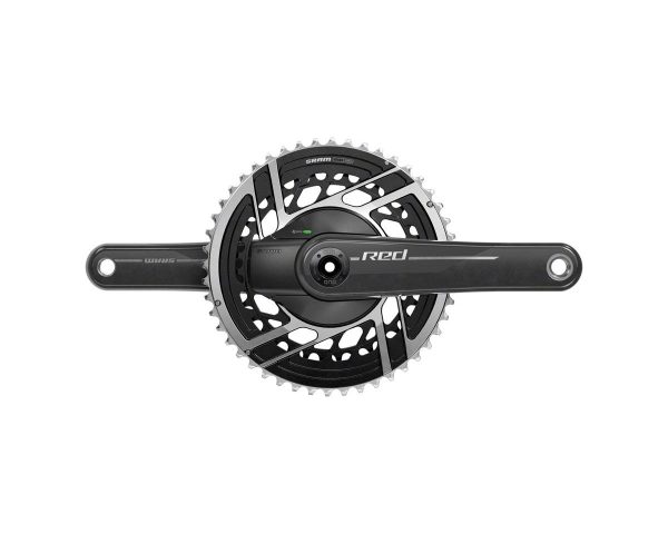 SRAM RED AXS Power Meter Crankset (Natural Carbon) (2 x 12 Speed) (E1) (170mm) (46/33T) (DUB Spindle