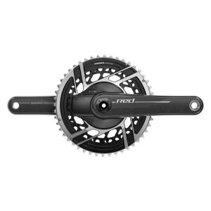 SRAM RED AXS Power Meter Crankset (Natural Carbon) (2 x 12 Speed) (E1) (170mm) (48/35T) (DUB Spindle