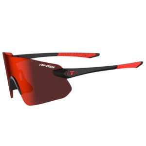 Tifosi Vogel SL Single Lens Sunglasses - Matt Black / Smoke Red Lens