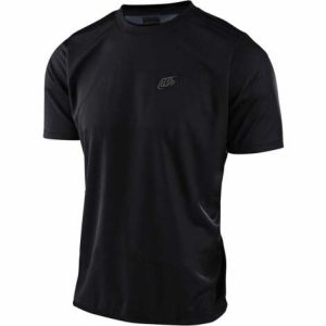 Troy Lee Designs Flowline Short Sleeve Cycling Jersey - Black / 2XLarge