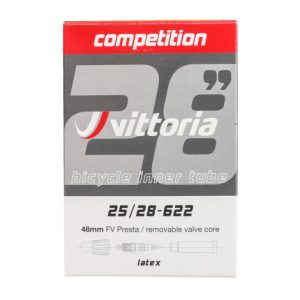 Vittoria Competition Latex Inner Tubes - 700c - Pink / 700c / 19mm / 23mm / 48mm Valve / Presta