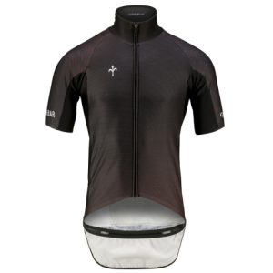 Wilier Rain Proof Short Sleeve Cycling Jersey - Black / Medium