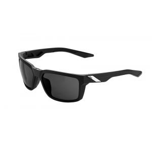 100% | Daze Cycling Sunglasses Men's In Soft Tact Black/smoke Lens | Rubber