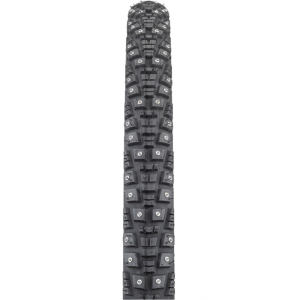 45Nrth | Gravdal 700Cx45C Studded Tire 700X45, 33Tpi Wire Bead, 240 Concave Carbide Studs | Rubber