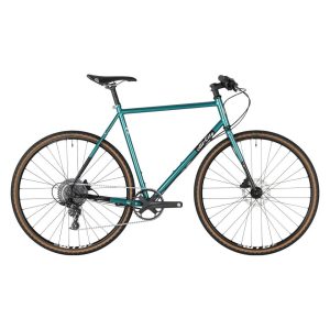 All-City Super Professional Apex 1 Flat Bar Commuter Bike (Night Jade) (43cm)