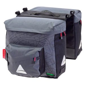 Axiom Seymour Oceanweave P25 Twin Panniers (Grey/Black)