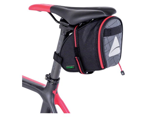 Axiom Seymour Oceanweave Wedge Saddle Bag (Black/Grey) (1.3L)