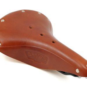 Brooks B17 Saddle (Honey) (Black Steel Rails) (170mm)