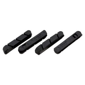 Campagnolo Brake Pad Inserts (Black) (For 2000+ Skeleton Brakes) (2 Pairs)