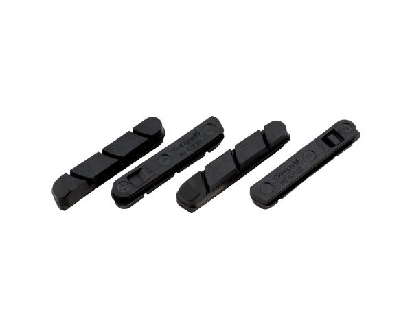 Campagnolo Brake Pad Inserts (Black) (For 2000+ Skeleton Brakes) (2 Pairs)