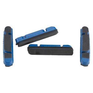 Campagnolo Brake Pad Inserts for PEO Rims (Blue) (2 Pairs) (Campagnolo Holder)