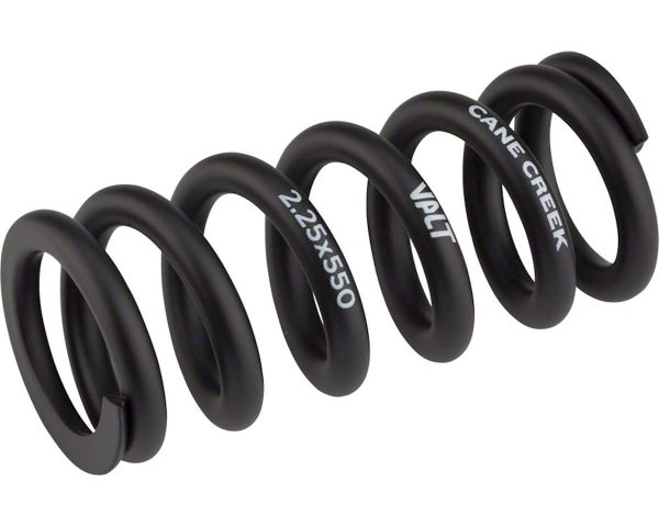 Cane Creek VALT Lightweight Steel Spring (Black) (For Coil Shocks) (2.25") (550lbs)