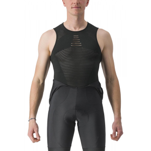 Castelli | Core Seamless Base Layer Men's | Size Large/extra Large In Black | Polyester