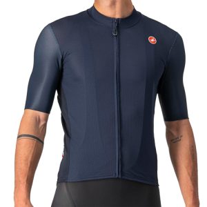 Castelli Endurance Elite Short Sleeve Cycling Jersey - SS23 - Savile Blue / 2XLarge