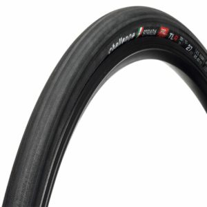 Challenge Strada Pro Handmade Tubeless Ready Road Tyre - Black / 700c / 27mm / Folding / Clincher
