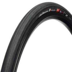 Challenge Strada Pro Handmade Tubeless Ready Road Tyre - Black / 700c / 30mm / Folding / Clincher