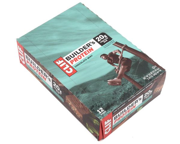 Clif Bar Builder's Protein Bar (Chocolate Mint) (12 | 2.4oz Packets)