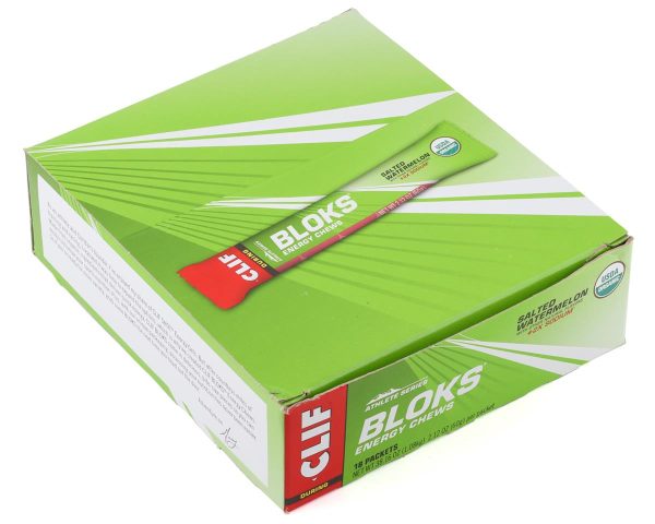 Clif Bar Shot Bloks Energy Chews (Salted Watermelon) (18 | 2.1oz Packets)