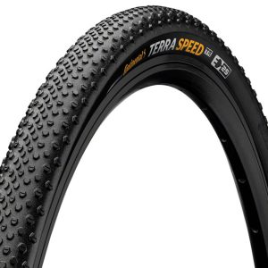 Continental Terra Speed Tubeless Gravel Tire (Black) (700c) (45mm) (Folding Bead) (BlackChili/ProTec