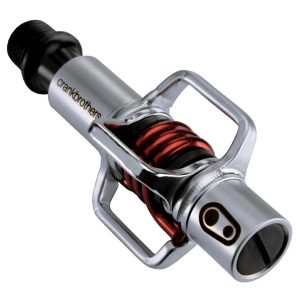 Crankbrothers Egg Beater 1 Pedals (Silver w/Red Spring)