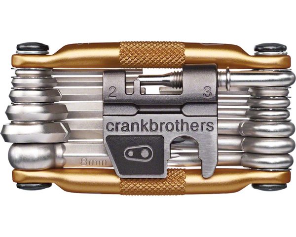 Crankbrothers M19 Multi Tool (Gold) (w/ Flask)