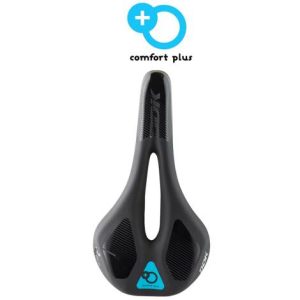 DDK 3736MF Comfort Plus Unisex MTB Saddle - Black