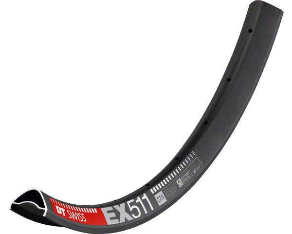 DT Swiss EX 511 Disc Rim (Black) (28H) (Presta) (27.5") (Tubeless)