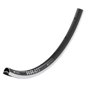 DT Swiss RR 411 Asymmetric Rim (Black) (32H) (Presta) (700c) (Tubeless)