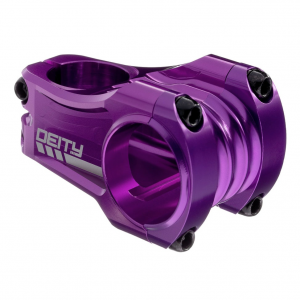 Deity | Copperhead Stem - 35Mm X 50Mm | Purple | 35Mm X 50Mm, 0 Degree | Aluminum