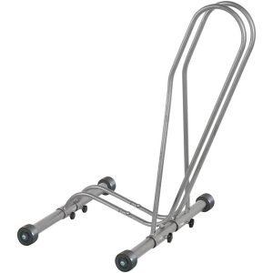 Delta Shop Rack Adjustable Floor Stand w/ Wheels (Holds One Bike)