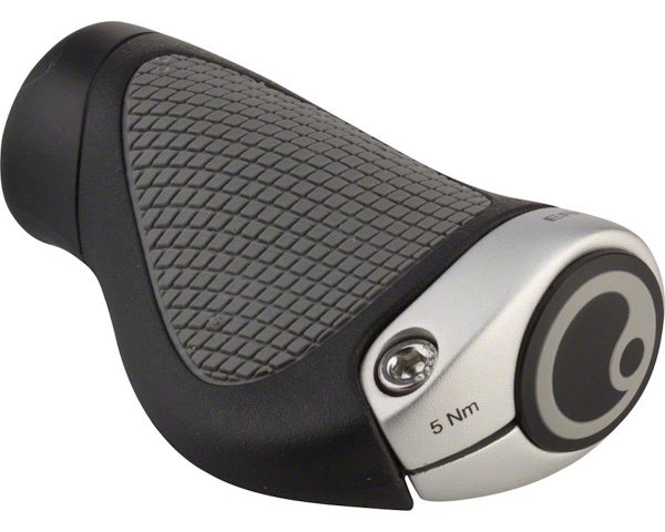 Ergon GP1 Grips (Black/Grey) (Gripshift) (S)