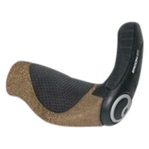 Ergon GP3 BioKork Grips (Black/Tan) (Rohloff/Nexus) (L)