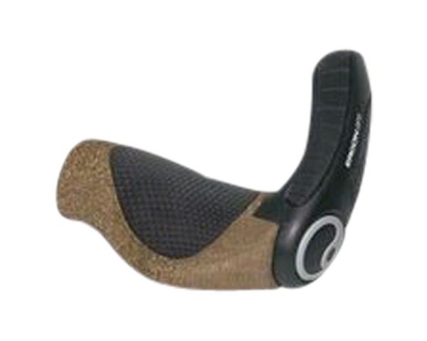 Ergon GP3 BioKork Grips (Black/Tan) (Rohloff/Nexus) (L)