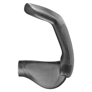 Ergon GP5 Grips (Black/Grey) (Gripshift) (L)