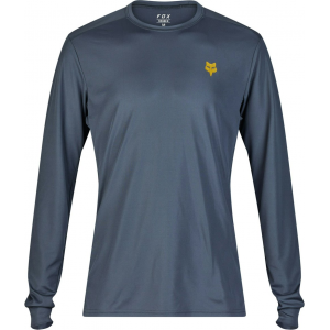 Fox Apparel | Ranger Wayfaring Long Sleeve Jersey Men's | Size Extra Large In Graphite | 100% Polyester