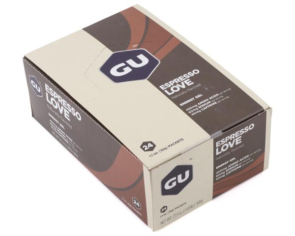 GU Energy Gel (Espresso Love) (24 | 1.1oz Packets)