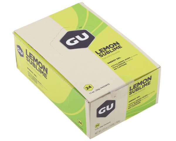 GU Energy Gel (Lemon Sublime) (24 | 1.1oz Packets)