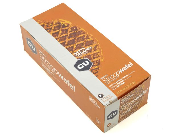 GU Energy Stroopwafel (Salty's Caramel) (16 | 1.1oz Packets)