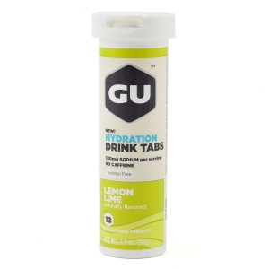 GU Hydration Drink Tablets (Lemon Lime) (8 Tubes)